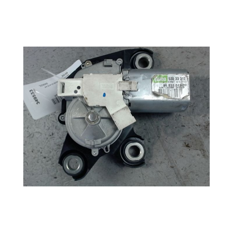 MECANISME ESSUIE-GLACE ARRIERE PEUGEOT PARTNER TEPEE 2008-