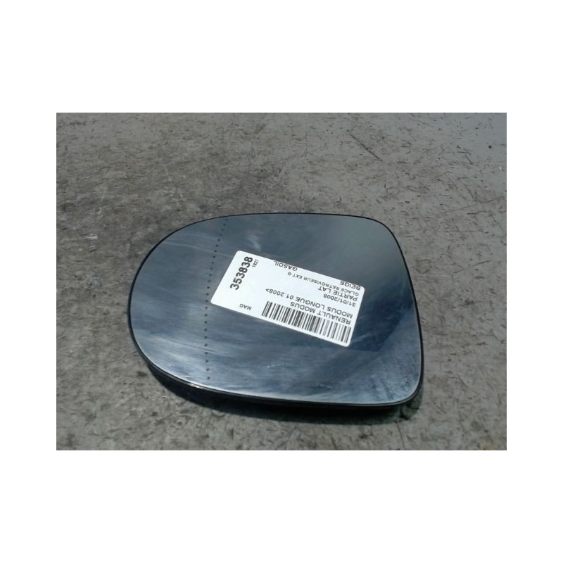 GLACE RETROVISEUR EXT G RENAULT MODUS LONGUE 2008-