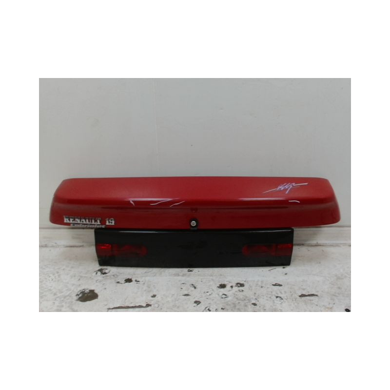 COFFRE ARRIERE RENAULT R19 CABRIO 2P Phase 2 1992-1997