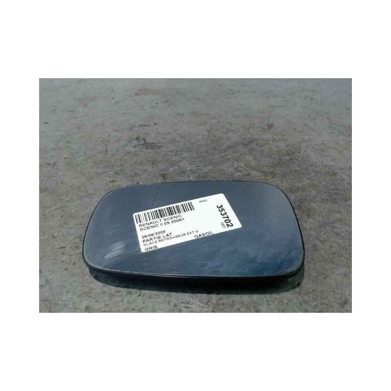 GLACE RETROVISEUR EXT G RENAULT SCENIC II 2006-