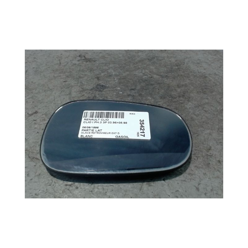 GLACE RETROVISEUR EXT D RENAULT CLIO I PH.3 96-98