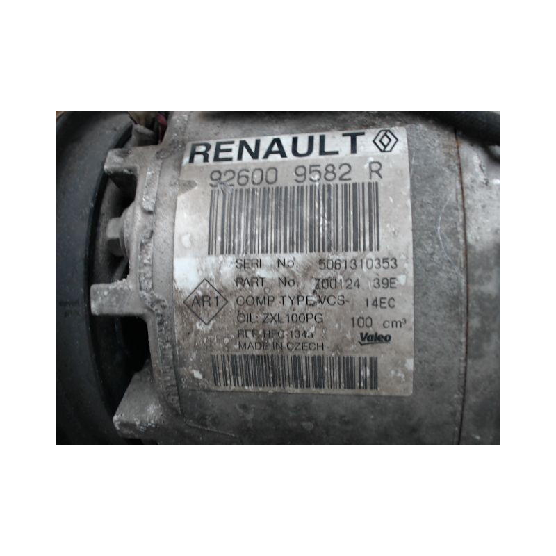 COMPRESSEUR AIR CONDITIONNE RENAULT CLIO