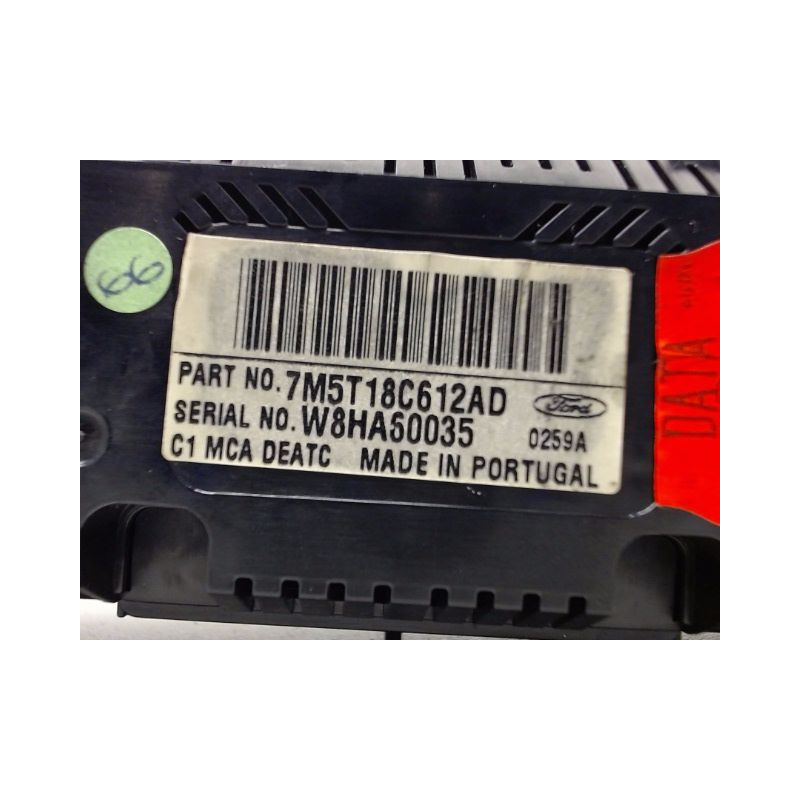 COMMANDE DE CHAUFFAGE FORD FOCUS C-MAX 2007-