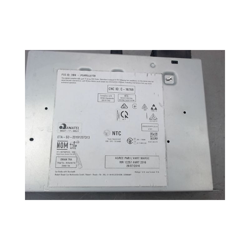 AUTORADIO CITROEN C3 2009-