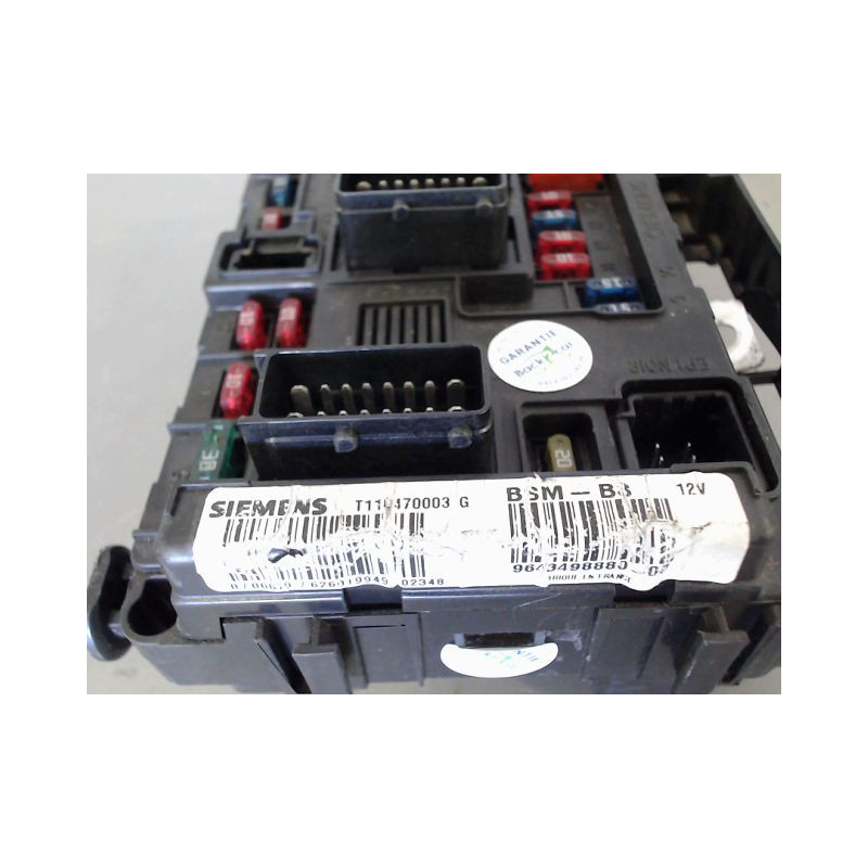 BOITE A FUSIBLES CITROEN C3 2002-2005