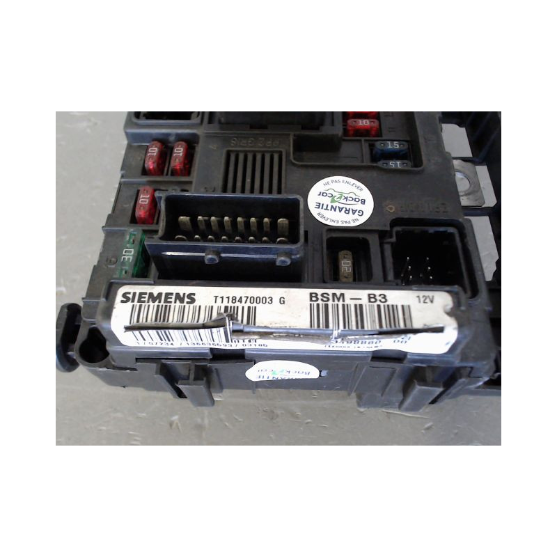 BOITE A FUSIBLES CITROEN C3 2002-2005