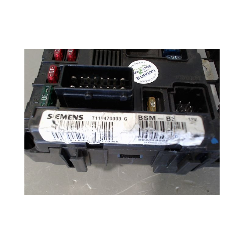 BOITE A FUSIBLES CITROEN C3