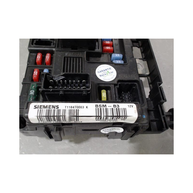 BOITE A FUSIBLES CITROEN C3 2002-2005