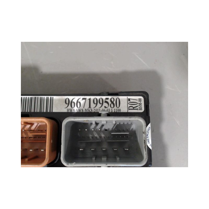 BOITE A FUSIBLES CITROEN C3 2009-