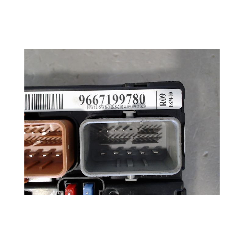 BOITE A FUSIBLES CITROEN C3 2009-