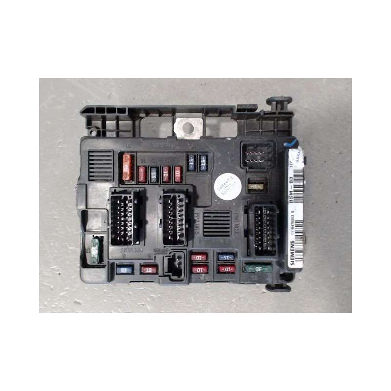 BOITE A FUSIBLES CITROEN C3 I Phase 1 2002-2005