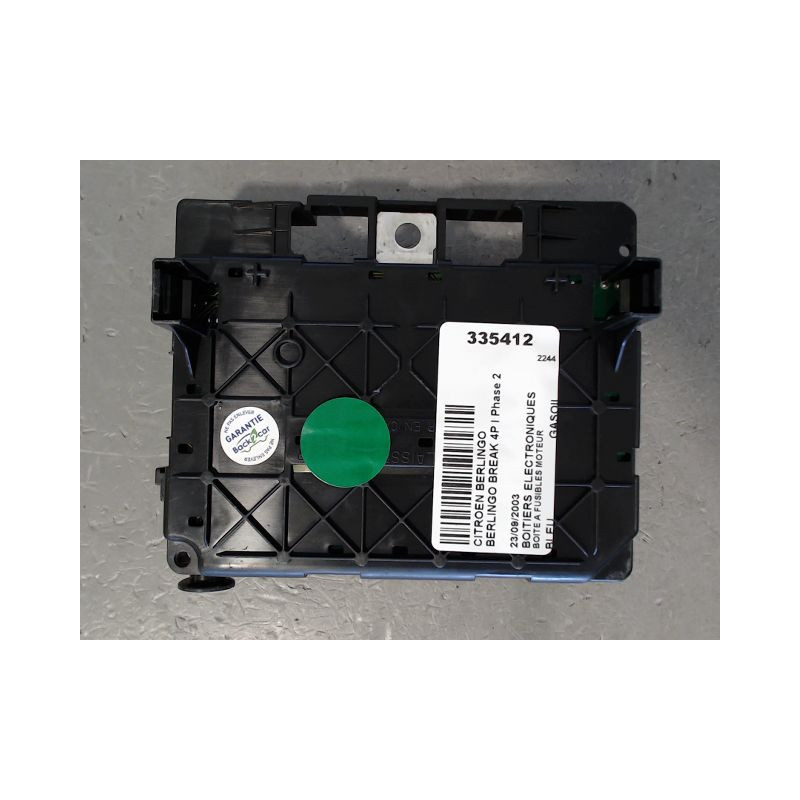 BOITE A FUSIBLES CITROEN BERLINGO BREAK I Phase 2 (M59) 2002-2010