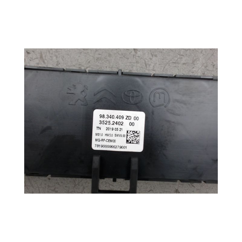 COMMANDE DE CHAUFFAGE CITROEN BERLINGO
