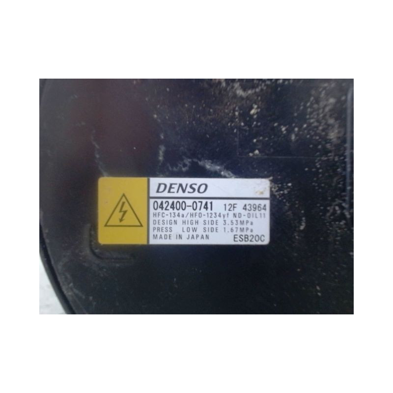 COMPRESSEUR AIR CONDITIONNE MAZDA MAZDA 2