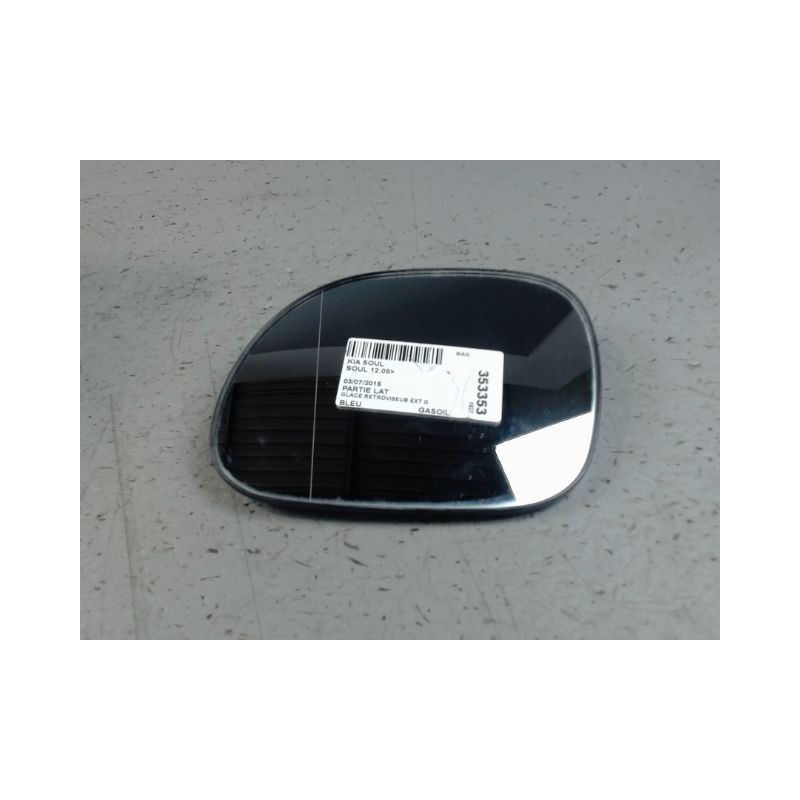 GLACE RETROVISEUR EXT G KIA SOUL 08-