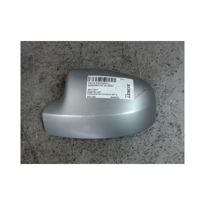 CARENAGE RETROVISEUR EXTERIEUR GAUCHE DACIA SANDERO 2008-