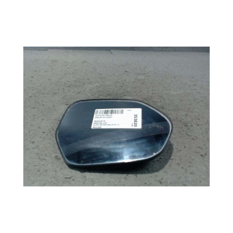 GLACE RETROVISEUR EXT D TOYOTA PRIUS 2004-