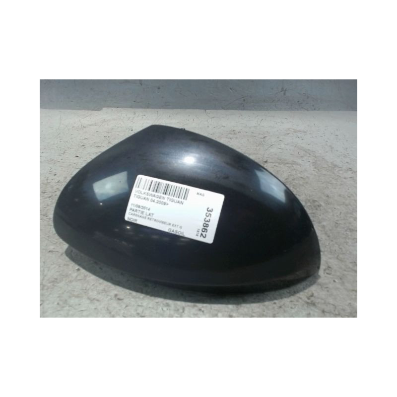 CARENAGE RETROVISEUR EXTERIEUR GAUCHE VOLKSWAGEN TIGUAN 2009-