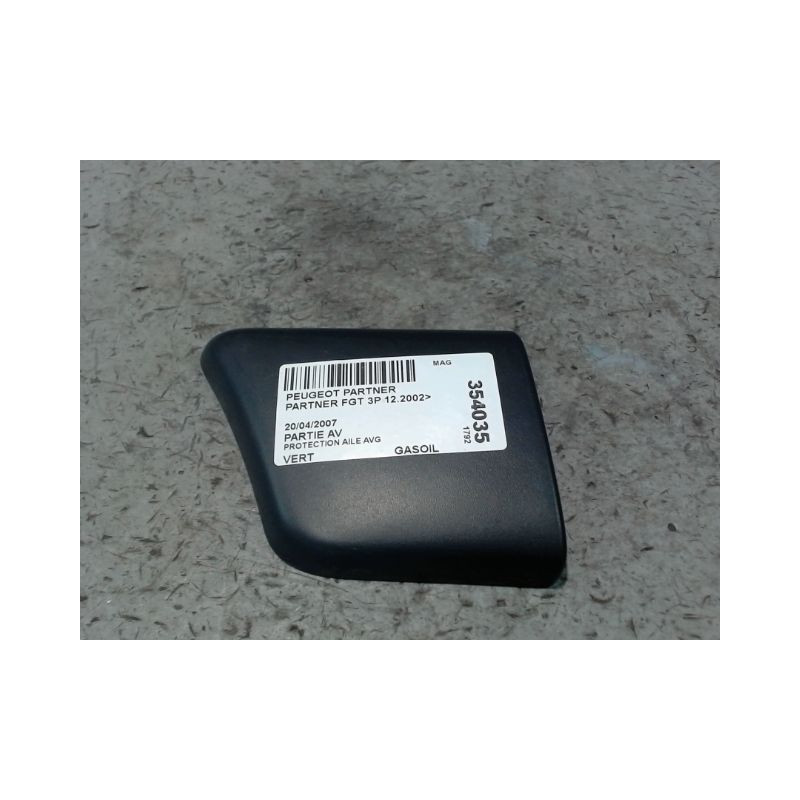 PROTECTION AILE AVANT GAUCHE PEUGEOT PARTNER FGT 2002-