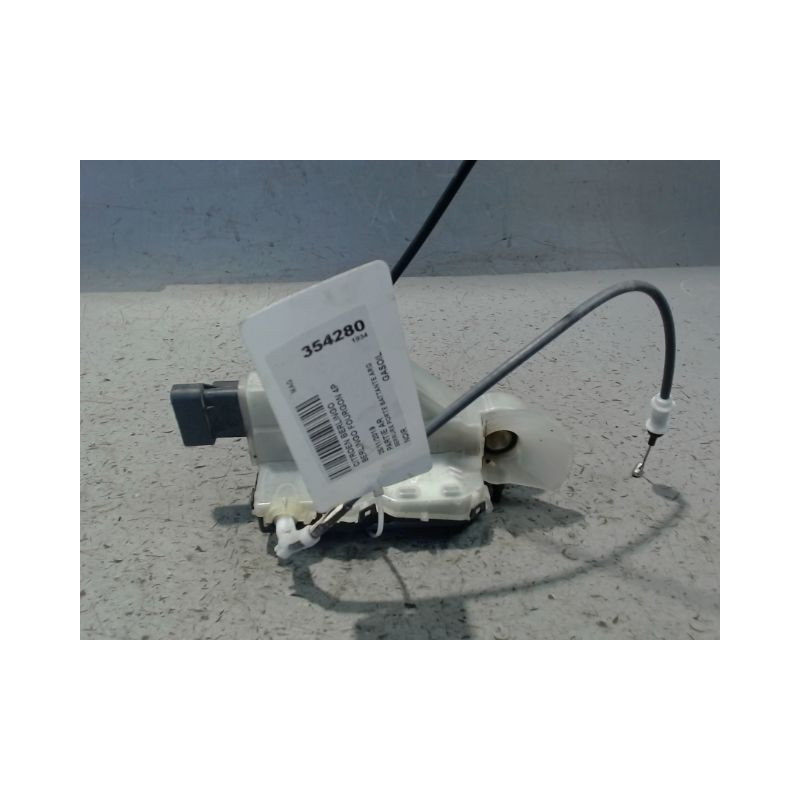 SERRURE PORTE BATTANTE ARRIERE GAUCHE CITROEN BERLINGO FOURGON 2008-