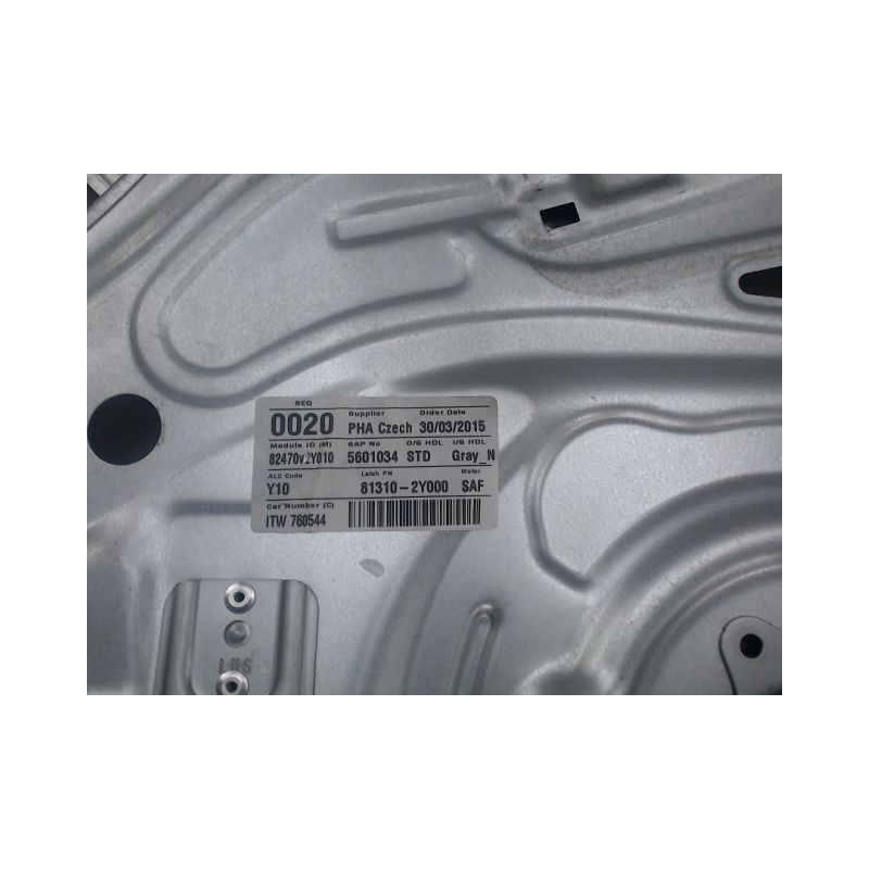 MECANISME LEVE-GLACE AVANT GAUCHE HYUNDAI IX35