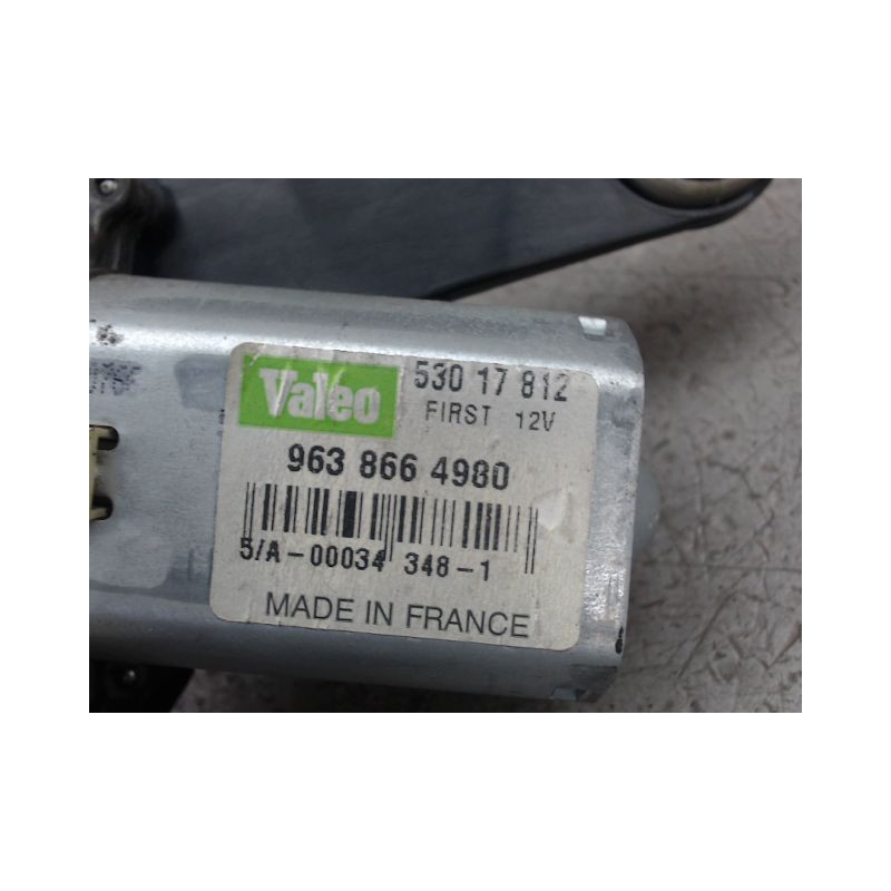 MECANISME ESSUIE-GLACE ARRIERE PEUGEOT 206
