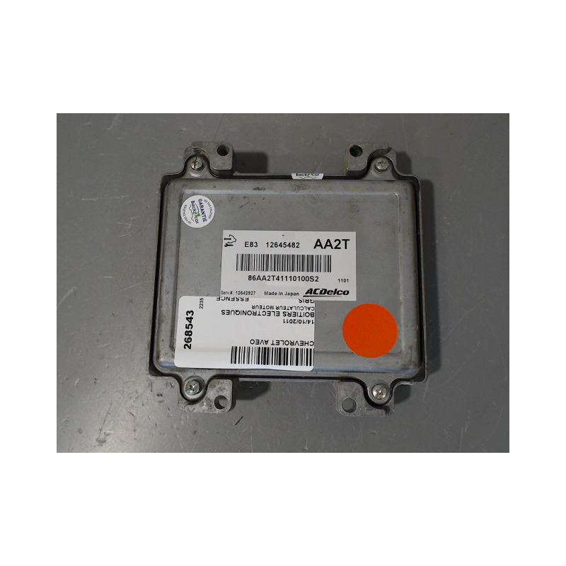 CALCULATEUR MOTEUR CHEVROLET AVEO
