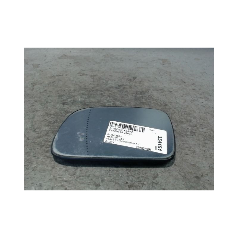 GLACE RETROVISEUR EXT G CITROEN XSARA 2000-