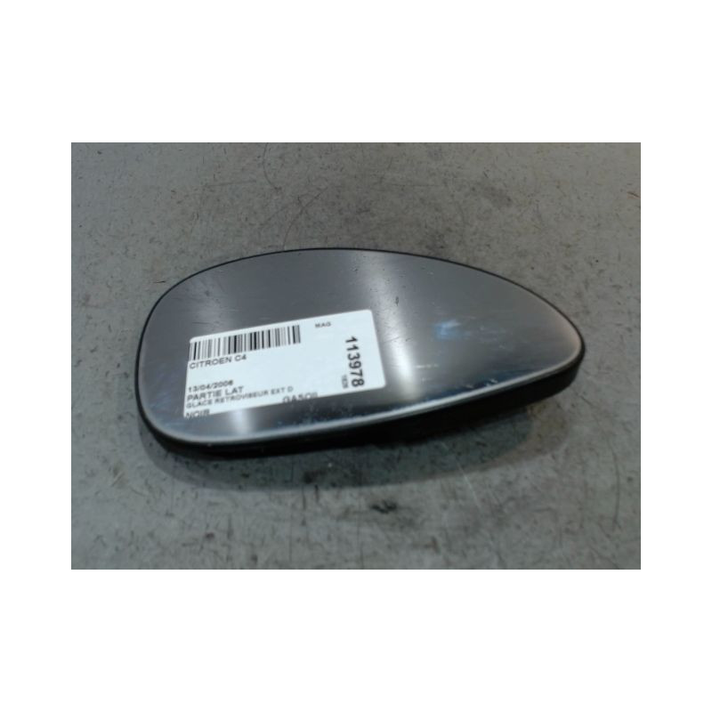 GLACE RETROVISEUR EXT D CITROEN C4