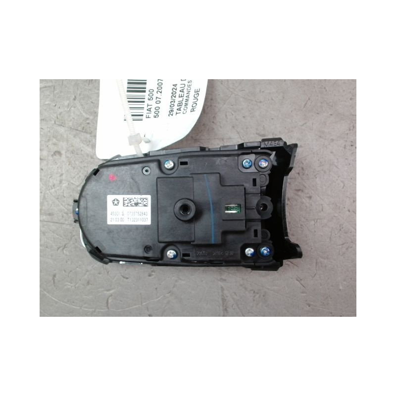 COMMANDES VOLANT DROIT FIAT 500 2007-