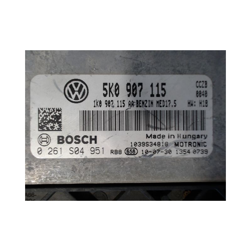 CALCULATEUR MOTEUR VOLKSWAGEN GOLF VI 08-13