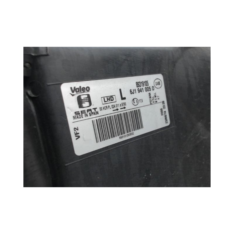 PHARE GAUCHE SEAT IBIZA