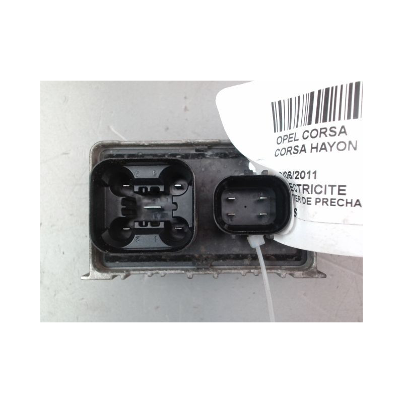 BOITIER DE PRECHAUFFAGE OPEL CORSA IV Phase 2 (D) 2011-2015