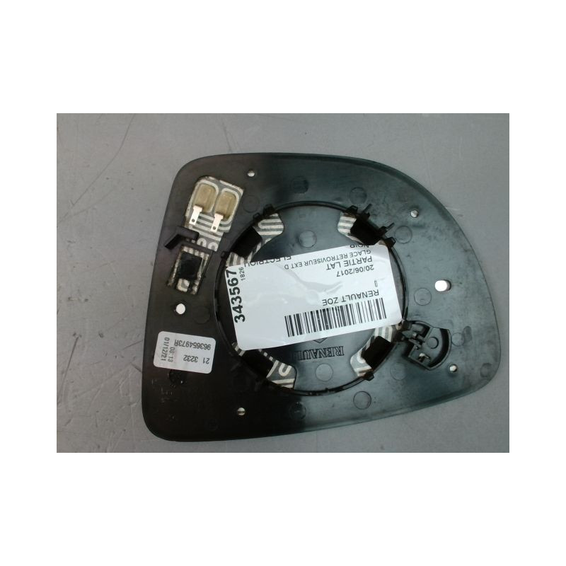 GLACE RETROVISEUR EXT D RENAULT ZOE