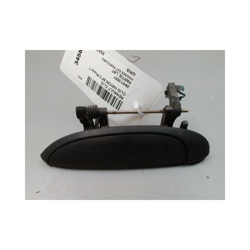 POIGNEE EXTERIEURE PORTE ARRIERE GAUCHE RENAULT CLIO II Phase 1 1998-2001