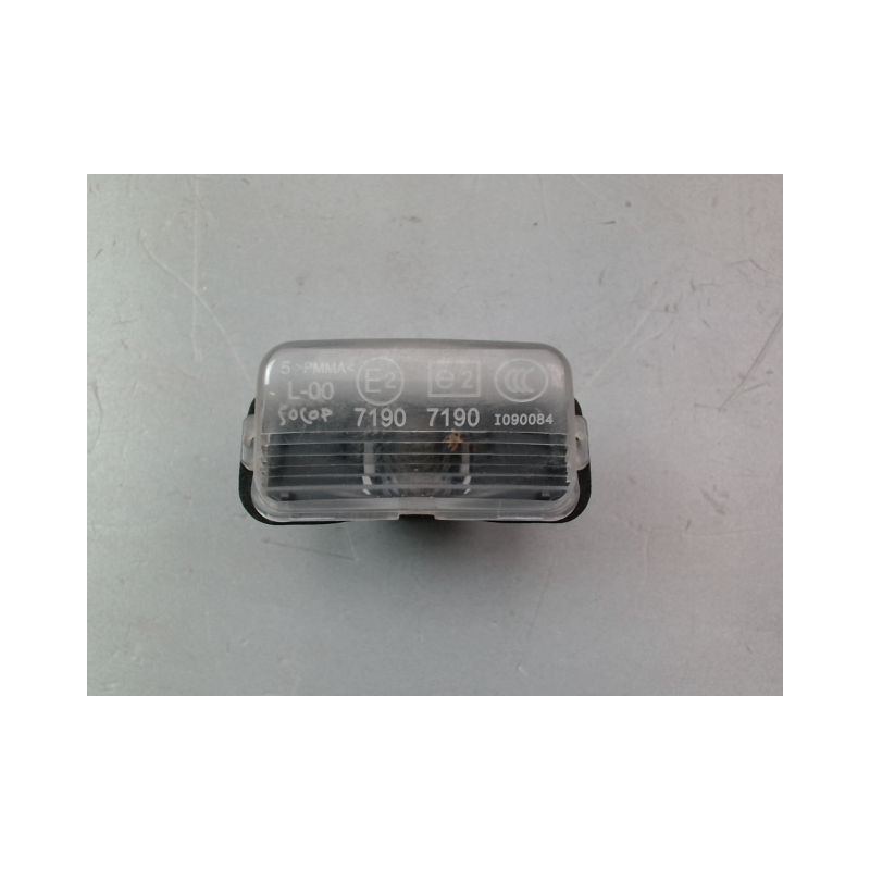 ECLAIREUR PLAQUE DE POLICE GAUCHE PEUGEOT 206 + 2009-2013