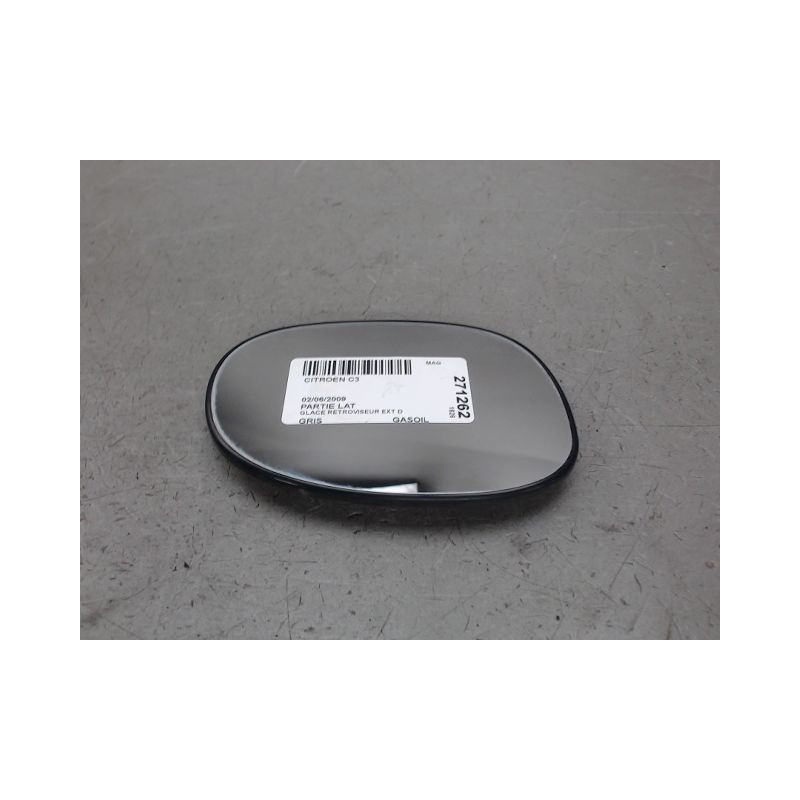 GLACE RETROVISEUR EXT D CITROEN C3