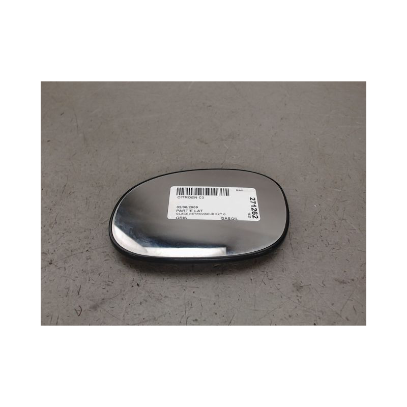 GLACE RETROVISEUR EXT G CITROEN C3