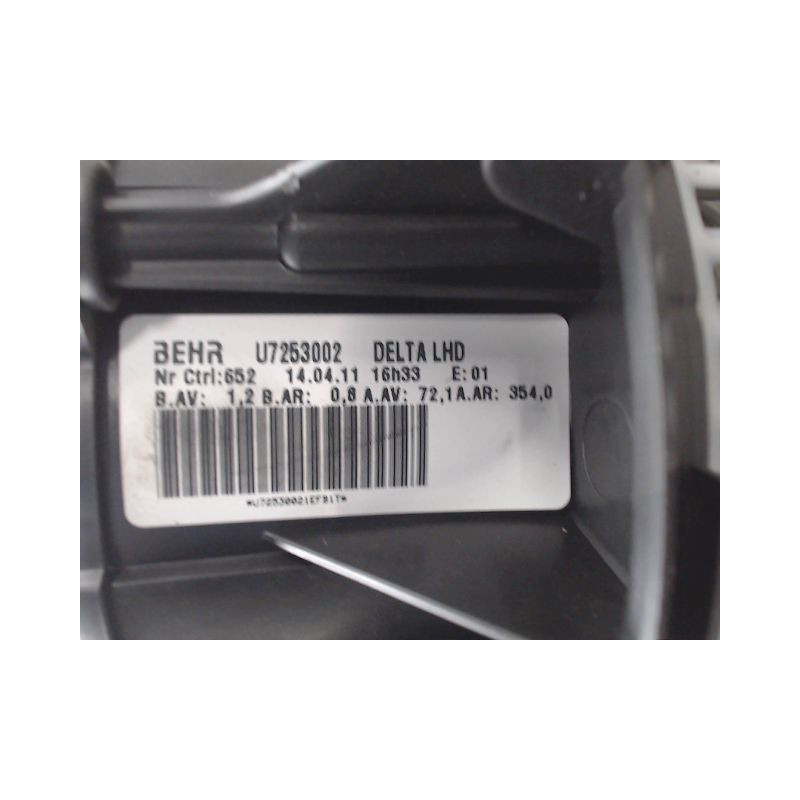 MOTEUR VENTILATEUR CHAUFFAGE OPEL ASTRA
