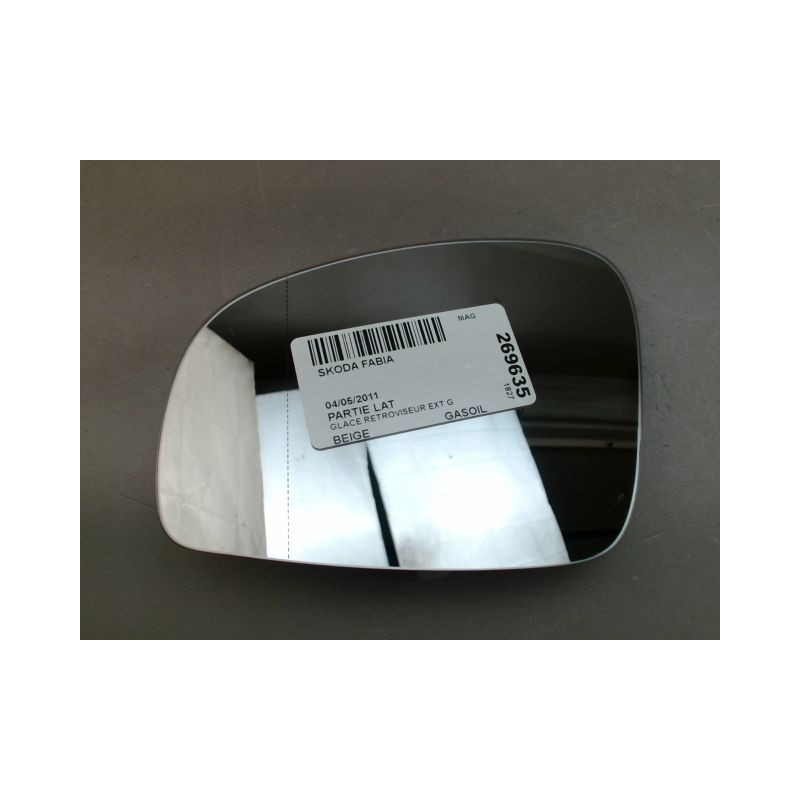 GLACE RETROVISEUR EXT G SKODA FABIA