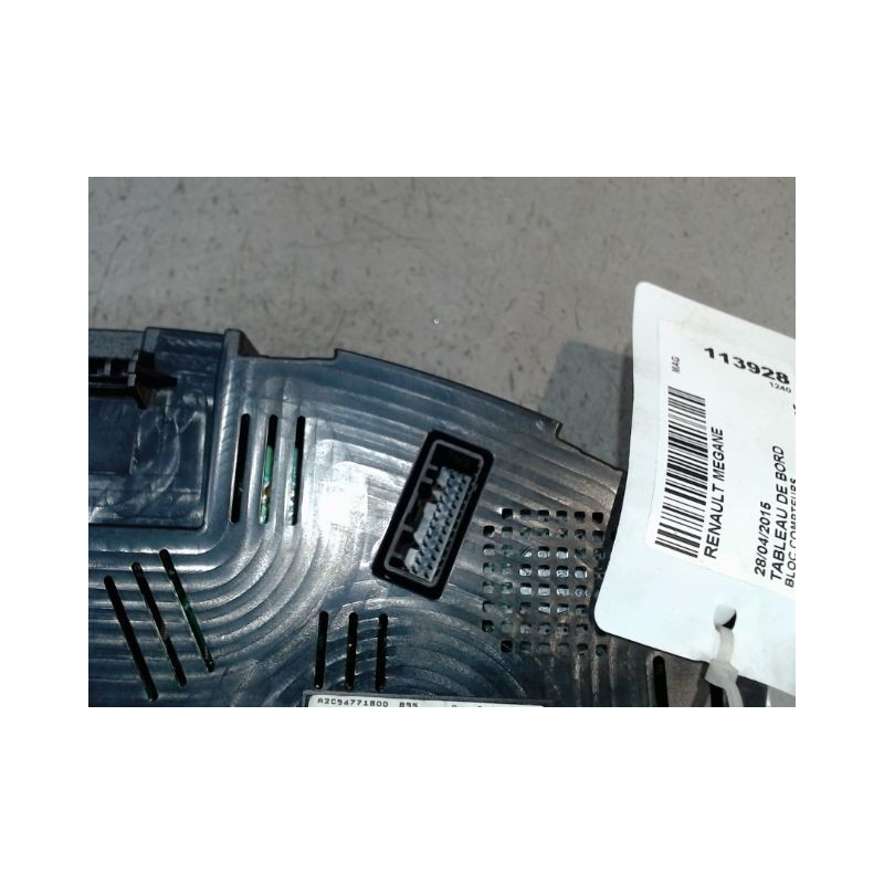 BLOC COMPTEURS RENAULT MEGANE