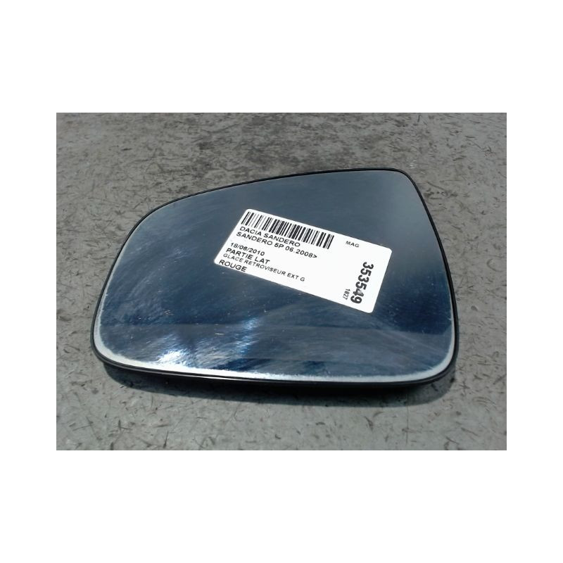 GLACE RETROVISEUR EXT G DACIA SANDERO 2008-