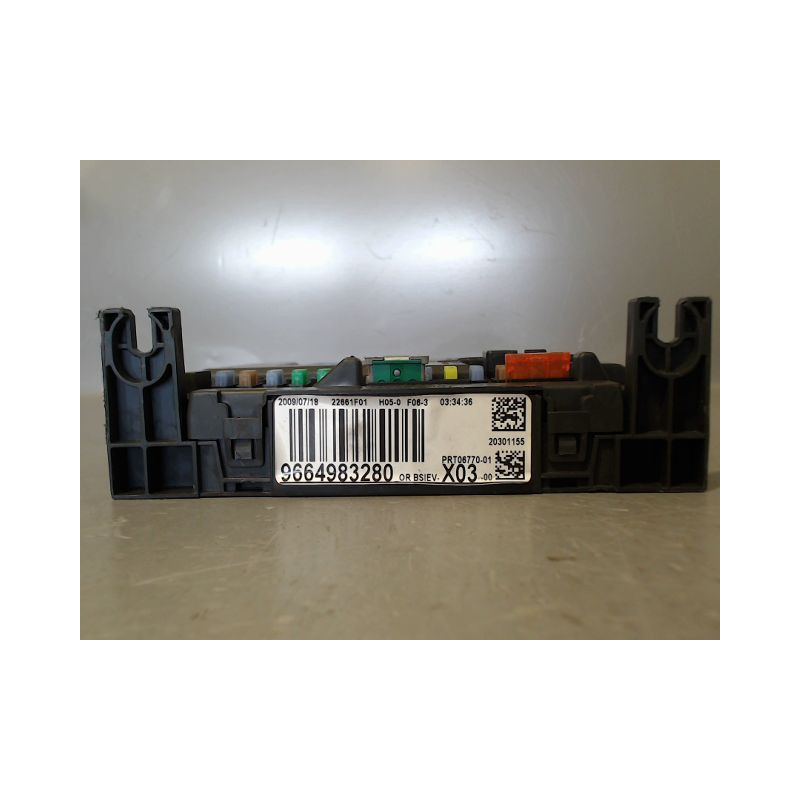 BOITIER GESTION HABITACLE CITROEN C3 I Phase 2 2005-2010
