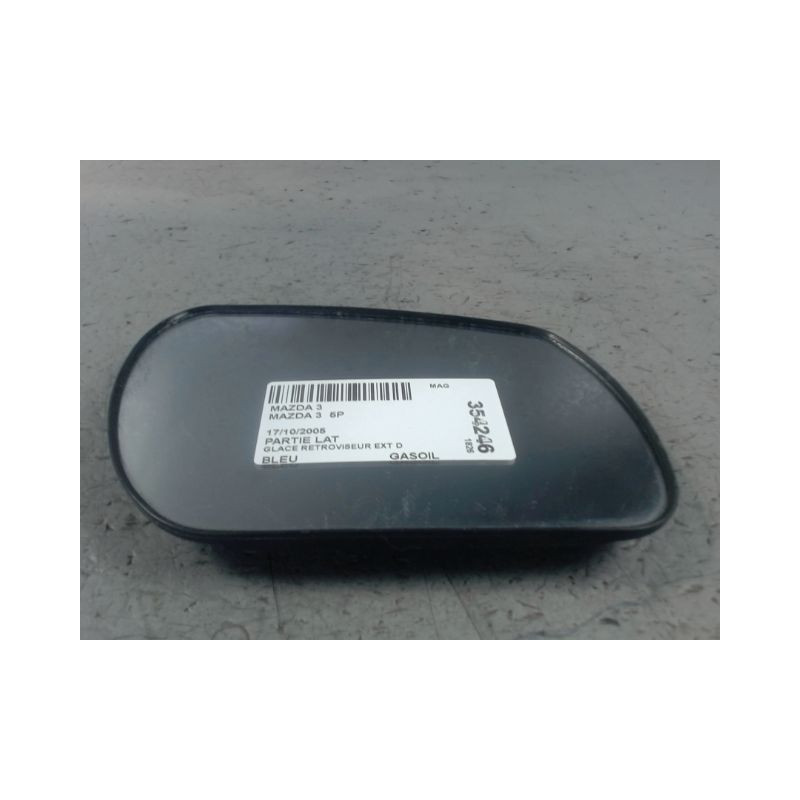GLACE RETROVISEUR EXT D MAZDA MAZDA 3  5P