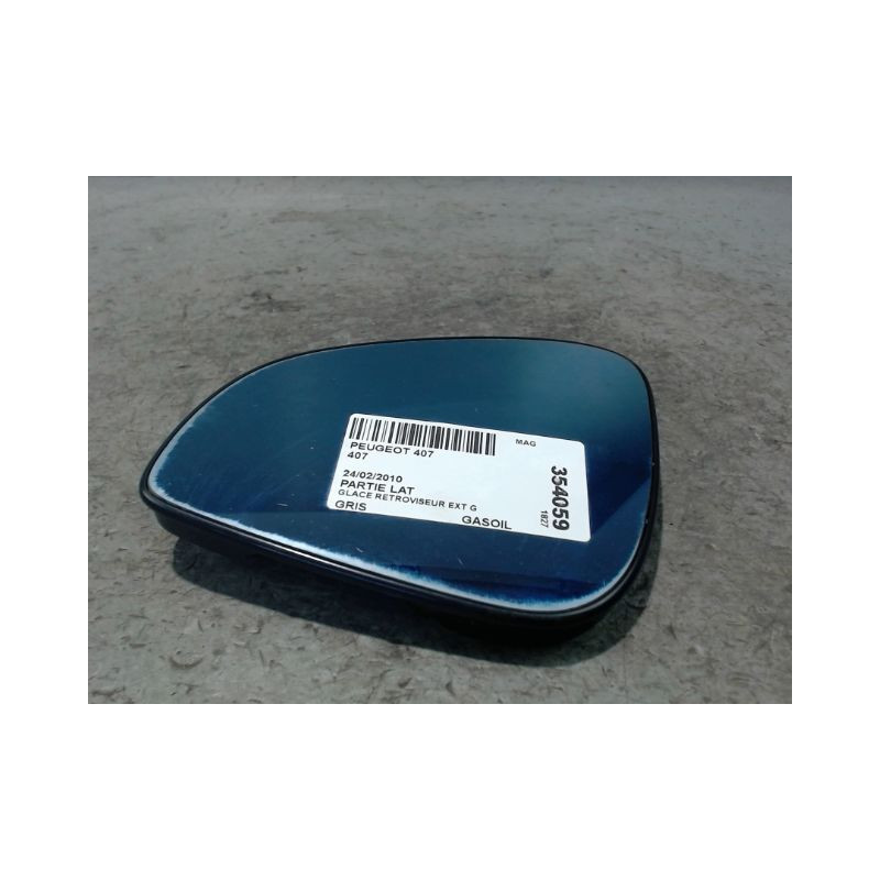 GLACE RETROVISEUR EXT G PEUGEOT 407