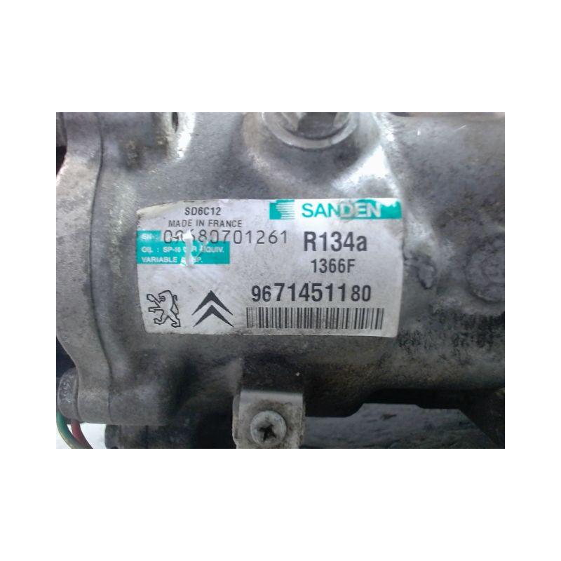 COMPRESSEUR AIR CONDITIONNE PEUGEOT 308 2011-