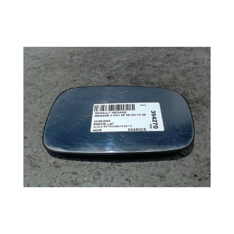 GLACE RETROVISEUR EXT D RENAULT MEGANE II PH1 02-05