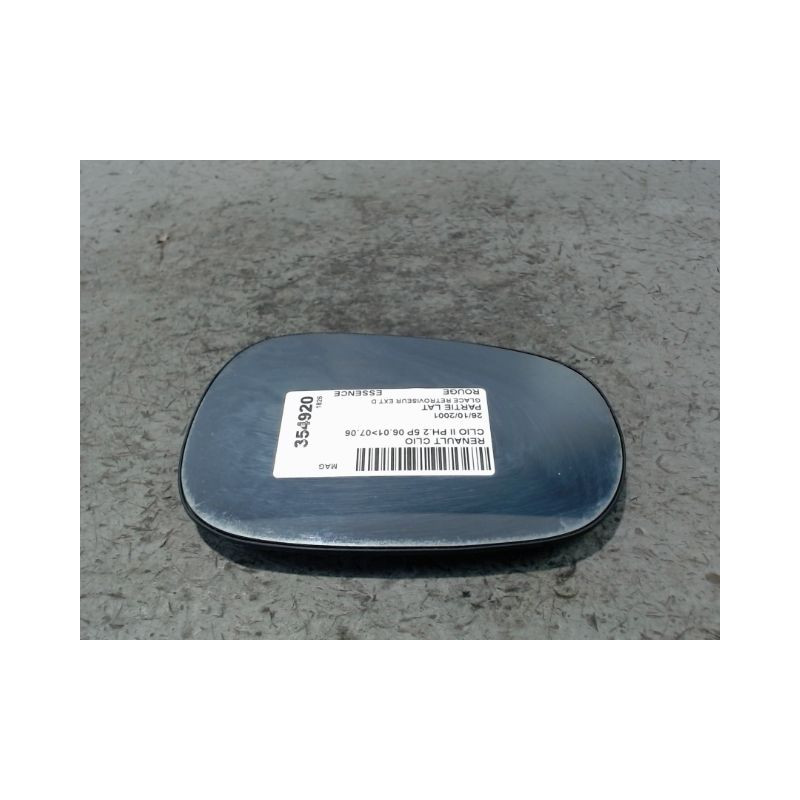 GLACE RETROVISEUR EXT D RENAULT CLIO II PH.2 01-06