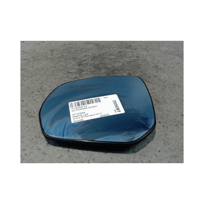 GLACE RETROVISEUR EXT G CITROEN C4 PICASSO 007-