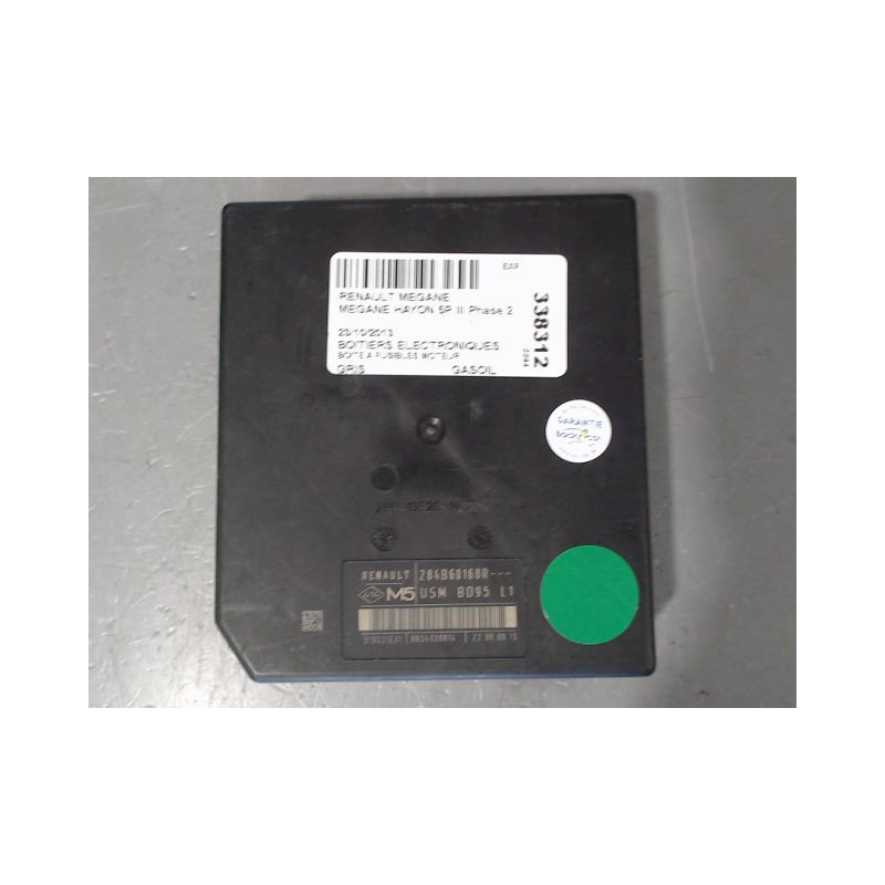 BOITE A FUSIBLES RENAULT MEGANE III Phase 2 2012-2014